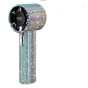 Rhinestone Portable 4-Speed cooling fan